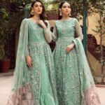 ALIZEH FASHION Luxury collection-Anarkali, Unstitched Suit