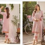 DESIGN EA- -5120 LUXURY LAWN EMBROIDERED COLLECTION 2023