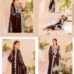 Embroidered Semi Stitched 3 Piece Fancy Collection 03