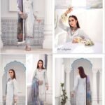 Ibtedaa by Malala Fatima Heavy Embroidered Lawn Collection D-01 Afsha