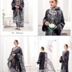 Ibtedaa by Malala Fatima Heavy Embroidered Lawn Collection D-6 Niloufor