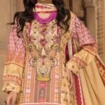 Munira Designer Dhanak 3 Piece Suit MSL16