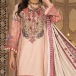 Munira Designer Dhanak 3 Piece Suit MSL17