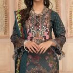 Munira Designer Dhanak 3 Piece Suit MSL11