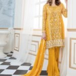 Shamrock Embroidered Chiffon Collection By Maryum N Maria MMS-07