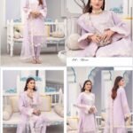 Ibtedaa by Malala Fatima Heavy Embroidered Lawn Collection D-04 Noor
