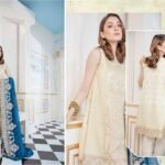 Shamrock Embroidered Chiffon Collection By Maryum N Maria MMS-05