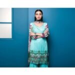 Arisha Chowdary BY ZS Embroidered Lawn AC18L-14