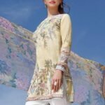 Fuchsia Baroque Embroidered Lawn BQ18-L2 08