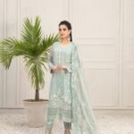 Parella Semi-Stitched Fancy Embroidered Collection 2023 By Tawakkal D-7999