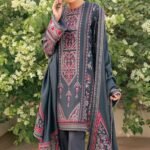 Dastaan By Jazmin Embroidered Khaddar Suits Unstitched 3 Piece Design 09 - Winter Collection