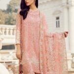 Iznik Embroidered Chiffon Unstitched 07 First Bloom - Luxury Collection