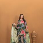 Kiara Print 3 piece Collection 2023 By Tawakkal D-8175