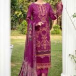Riwayat by Ramsha Embroidered Lawn Suits Unstitched 3 Piece Design Y-207 - Luxury Collection