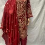 NEW EMBROIDERED 3 PIECE READYMADE FANCY CHIFFON SUITS