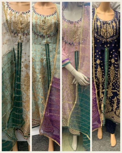 New Ready to Wear Women's Organza Fancy long dresses 03