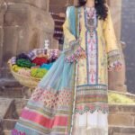 Viva Virsa By Anaya Embroidered Lawn Suits Unstitched 3 Piece Design  VEL22-07 Zarminay - Festive Collection