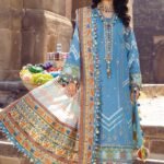 Viva Virsa By Anaya Embroidered Lawn Suits Unstitched 3 Piece Design VEL22-10 Fareshteh - Festive Collection