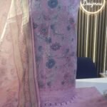 Ladies Unstitched soft cotton printed thread work shalwar kameez 3 piece suits.