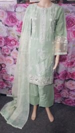 New readymade Farshi shalwar cotton suits printed cotton duppata