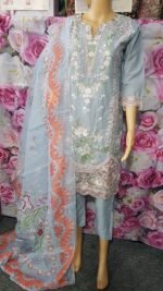 New readymade Tread Embroidered cotton ladies suits . - Image 5