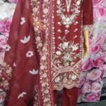 New readymade Tread Embroidered cotton ladies suits .