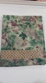 Unstitched Asian Pakistani indian printed Crape Silk Kameez and salwar suits. - Image 4