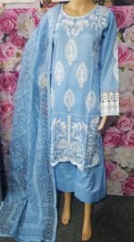 Brand New designer ready made 3 piece linen suit . - Image 2