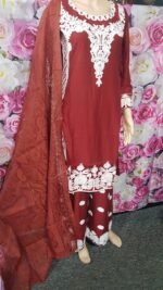 Brand New designer ready made 3 piece linen suit . - Image 3