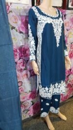 Brand New designer ready made 3 piece linen suit . - Image 5