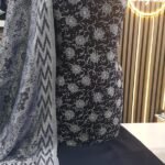 Unstitched pakistani indian Printed alpine winter suits .