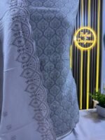 Unstitched pakistani indian Printed alpine winter suits . - Image 4