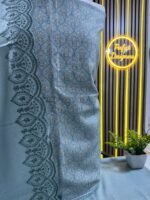 Unstitched pakistani indian Printed alpine winter suits . - Image 2