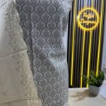 Unstitched pakistani indian Printed alpine winter suits .