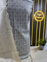 Unstitched pakistani indian Printed alpine winter suits .