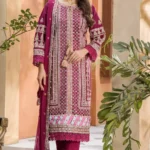 ESHAISHA Luxury Lawn unstitch embroidered collection EA-LL-5532