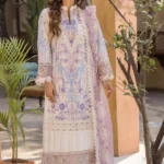 ESHAISHA Luxury Lawn unstitch embroidered collection EA-LL-5536