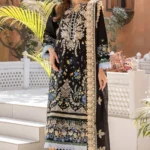 ESHAISHA Luxury Lawn unstitch embroidered collection EA-LL-5538