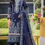 ESHAISHA Luxury Lawn unstitch embroidered collection EA-LL-5549