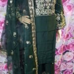 Brand new designer readymade winter sequence embroidered viscose suits