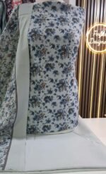 Unstitched pakistani Indian Embroidered D-alpine winter suits with printed alpine dupatta