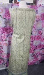 Unstitched pakistani Indian Embroidered alpine winter suits with printed alpine duppata - Image 6