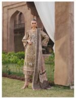 ESHAISHA SLUB DHANAK EMBROIDERED WINTER COLLECTION EA-LW-5560