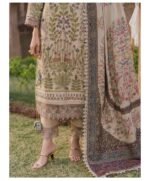 ESHAISHA SLUB DHANAK EMBROIDERED WINTER COLLECTION EA-LW-5560 - Image 4