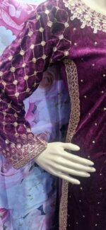 Ready to wear velvet mother daughter suits.Small to xxl and 26-36 girls - Image 12