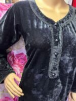 Ready to wear velvet 2 piece suit available in all sizes small to Xl size. - Image 3