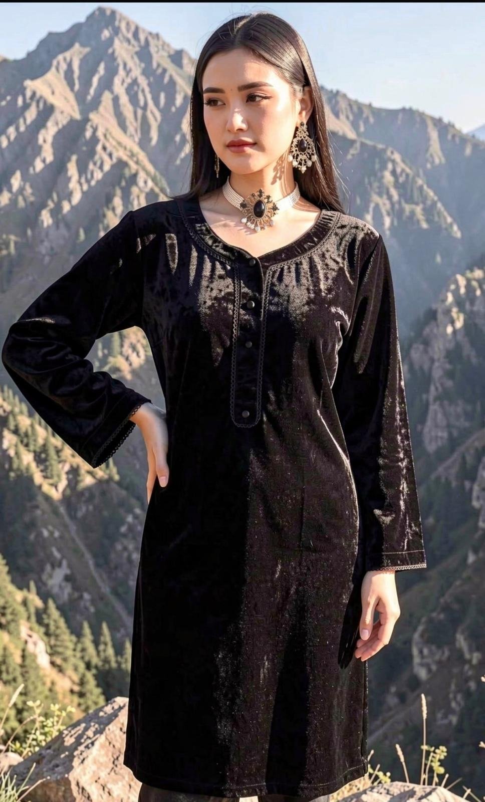 WhatsApp Image 2026-02-16 at 20.08.21 Ready to wear velvet 2 piece suit available in all sizes small to Xl size. - Image 1