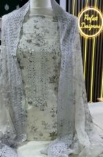 Unstitched Asian Cotton printed salwar - Image 5