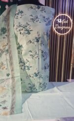 Unstitched Asian Cotton printed shalwar kameez suits