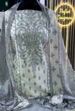 Unstitched Asian Lilan Viscose Digital printed salwar kameez suit - Image 2